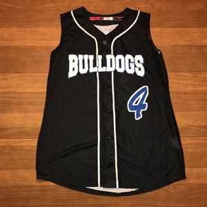 Men’s sleeveless baseball shirt